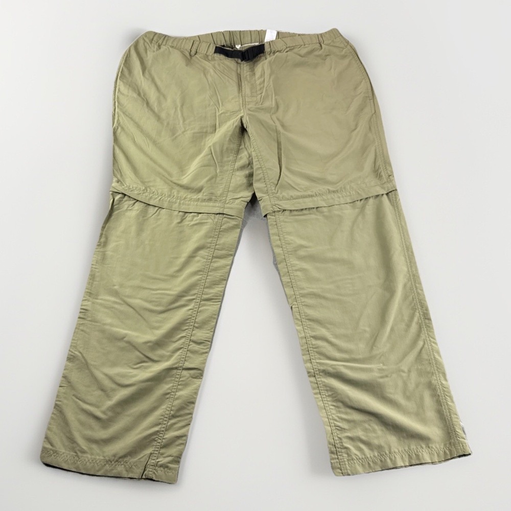 Travelsmith Convertible Pants Mens 39x29 Beige Camping Fishing Outdoors Hiking